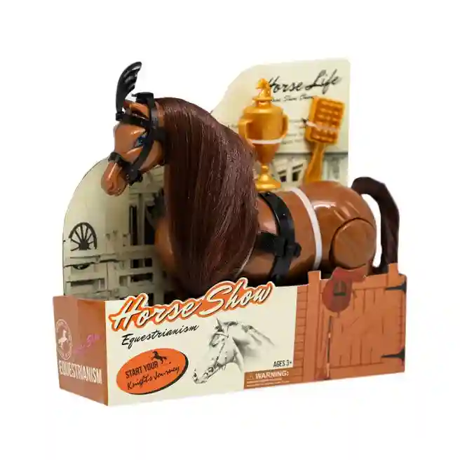 Jucărie căluț cu accesorii, cod 742063