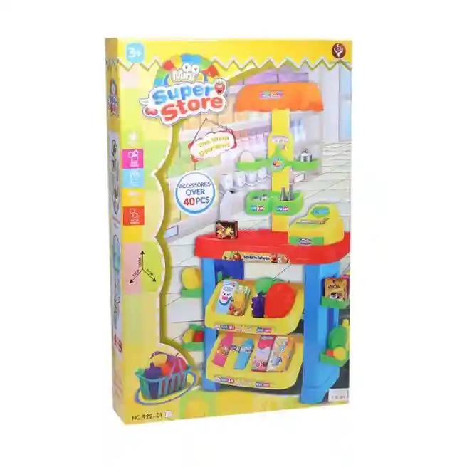 Set joacă "Supermarket" 40 piese, cod 722006
