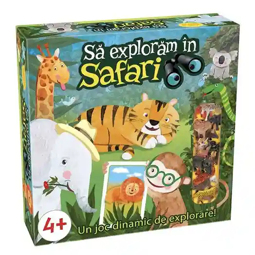 BF Настольная игра "Давайте исследуем в сафари" RO, код 58933