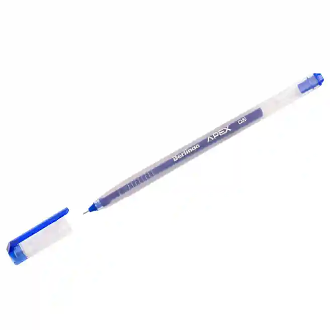 Pix cu gel Berlingo "Apex", albastru, 0,5mm