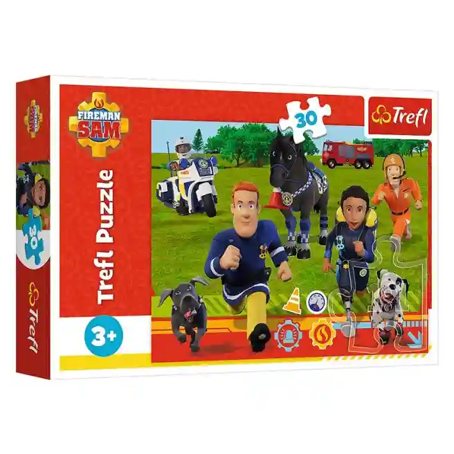 TF Пазлы "30" - "Ready to help /  Prism A&D Fireman Sam", код 60018