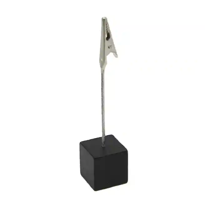 Suport pentru hartie "Cub " 11 cm - Negru, cod 58705