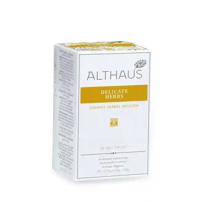 Ceai Althaus Ginseng Balance, ginseng cu mentă, 20 x 1,75 gr.