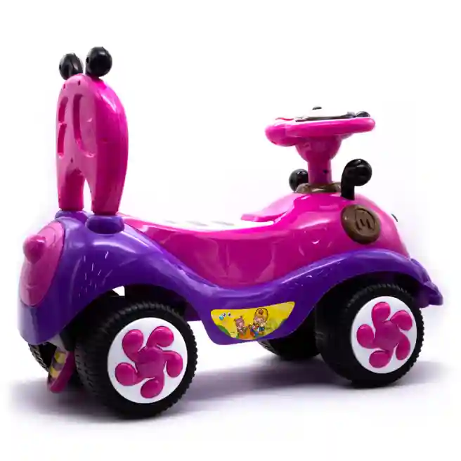 Mașinuță de împins Albinuța, roz, cod 140706