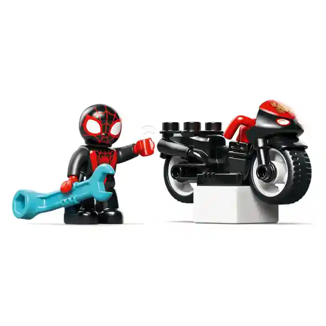 Constructor LEGO DUPLO Aventura lui Spin cu motocicleta, art. 10424