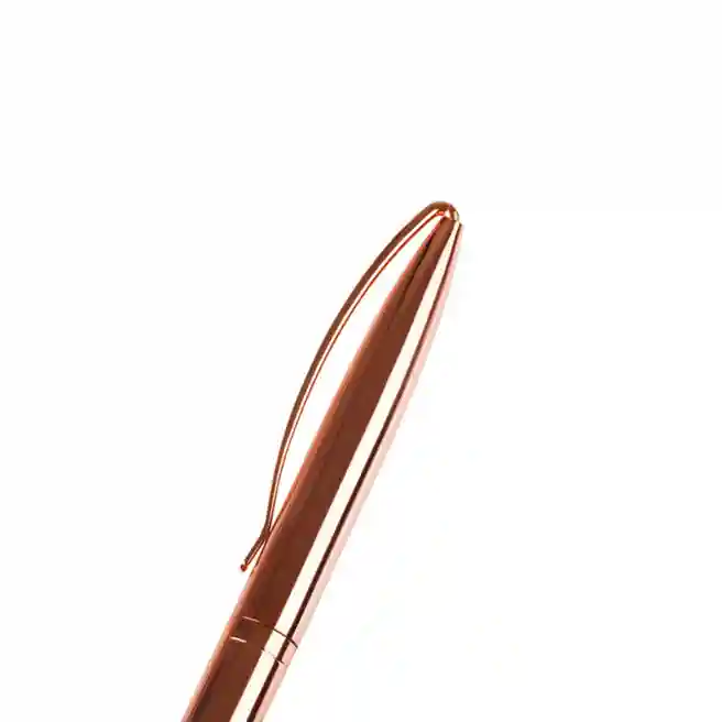 Pix cu bilă automat MESHU "Rose gold" albastru, 1,0 mm