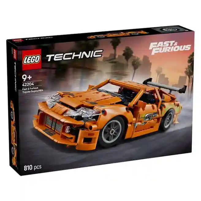 Конструктор LEGO Technic Форсаж Toyota Supra MK4, арт  42204