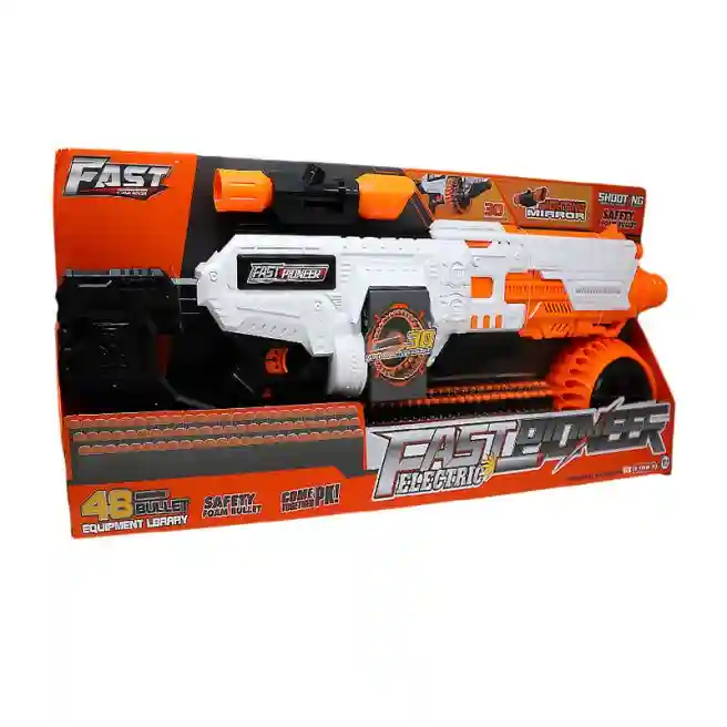 Электрический пистолет "Fast Electric" с мягкими пулями, код 752020