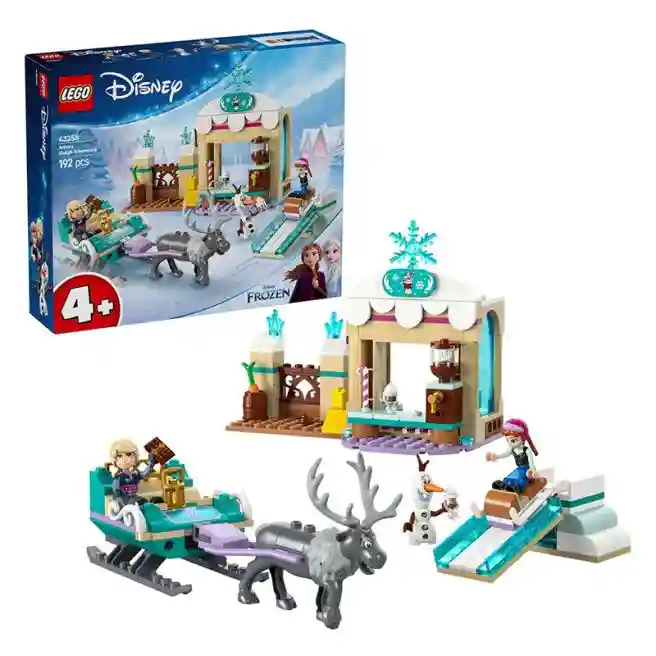 Constructor LEGO Disney Aventură cu sania lui Anna, art. 43256