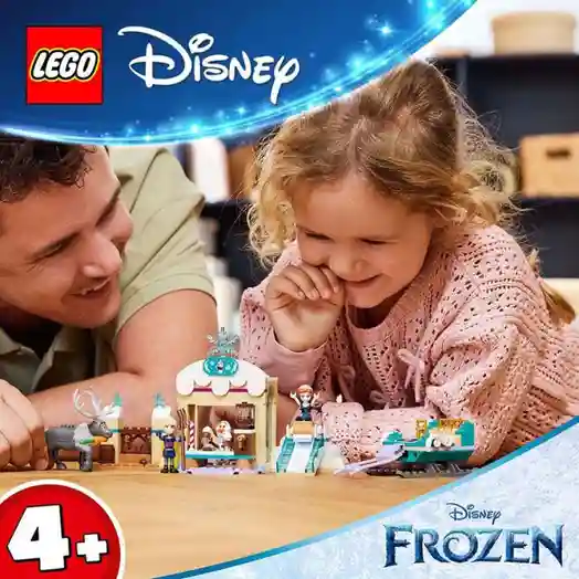 Constructor LEGO Disney Aventură cu sania lui Anna, art. 43256