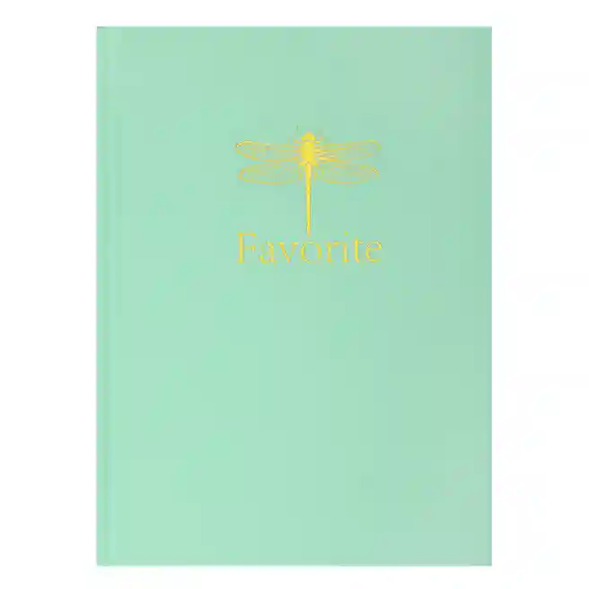 Записная книжка A5, клетка, 96 листов, Buromax твердая обложка FAVOURITE, PASTEL  мятная