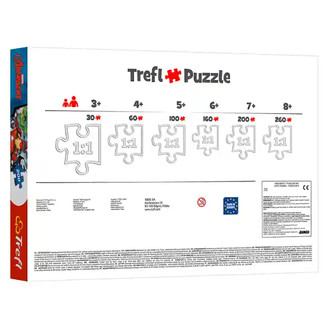 TF Puzzle "200" - Mighty Avengers/Disney Marvel The Avengers, cod 43931