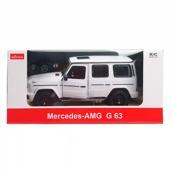 RS Машина р/у RASTAR 1:14 Mercedes-Benz G63, белая, код  50518