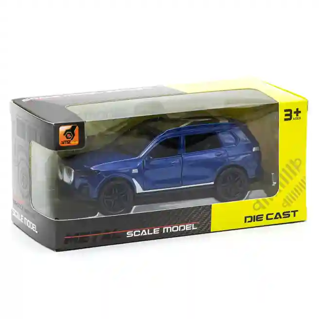 Машина металл. 1:36 (звук, свет,откр. двери) BMW, синяя, код 462109
