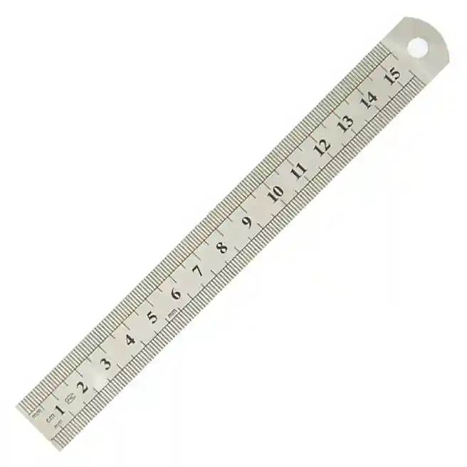 Riglă din metal 15 cm