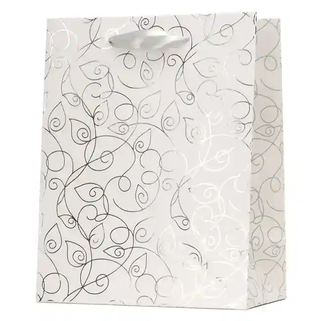 Pungă de cadouri Ornamente 33x45,7x10,2 cm (mix 12 buc / pachet)