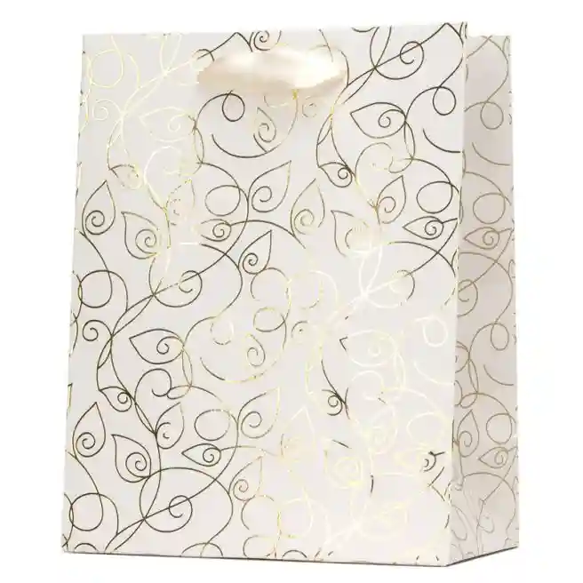 Pungă de cadouri Ornamente 33x45,7x10,2 cm (mix 12 buc / pachet)