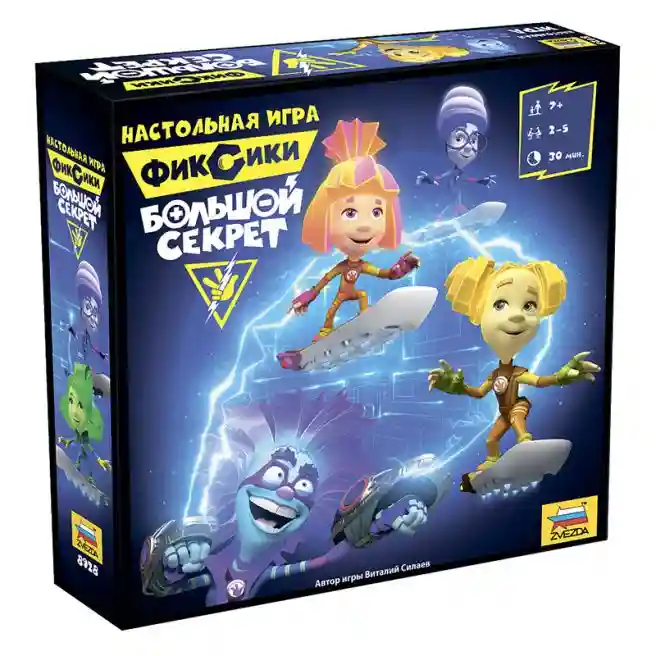 ZVD Настольная игра "Фиксики. Большой секрет", 8928