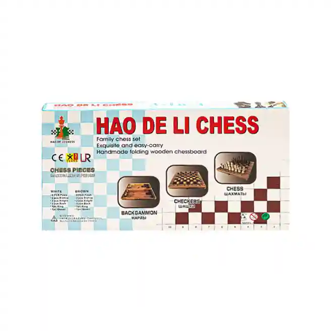 Set de jocuri 2in1 (șah/table) 34x17cm, cod 167605