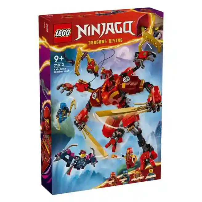 Constructor LEGO Ninjago Alpinist ninja mecanic Kai, art. 71812