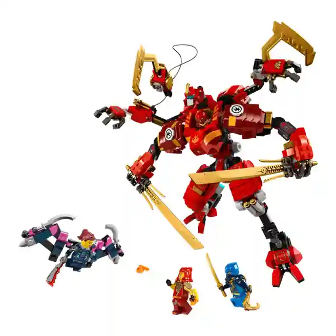 Constructor LEGO Ninjago Alpinist ninja mecanic Kai, art. 71812