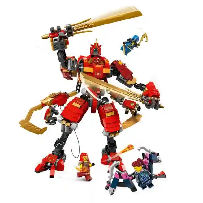 Constructor LEGO Ninjago Alpinist ninja mecanic Kai, art. 71812