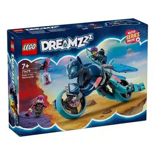 Constructor LEGO Dreamzzz Motocicletă pisicii Zoya, art. 71479