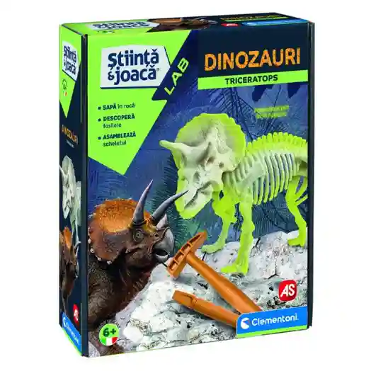 AS Setul de joaca Descopera Dinozaurul Triceratops, cod 51143