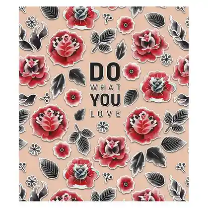 Тетрадь 48 листов, клетка, Star Do what you love