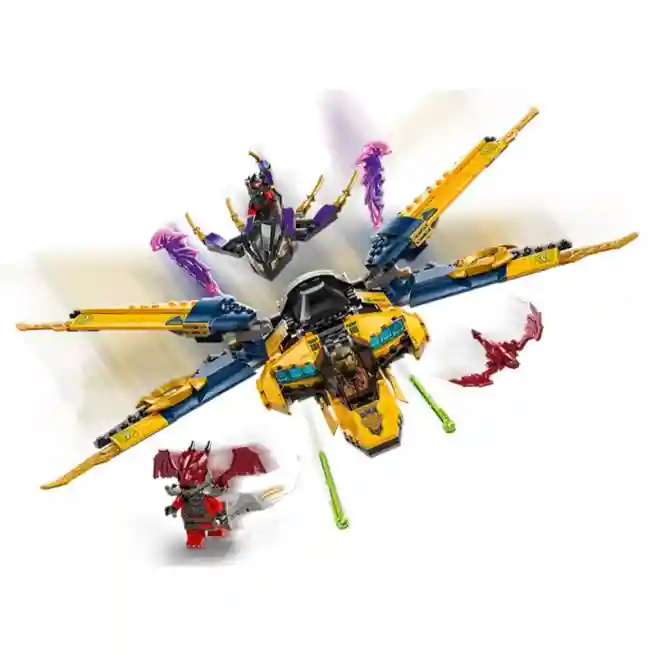 Конструктор LEGO Ninjago Суперштормовой самолет Раса и Арина, арт. 71833