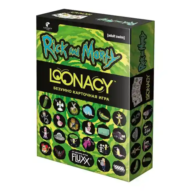 MH Joc de societate "Loonacy: Rick and Morty", cod 57586