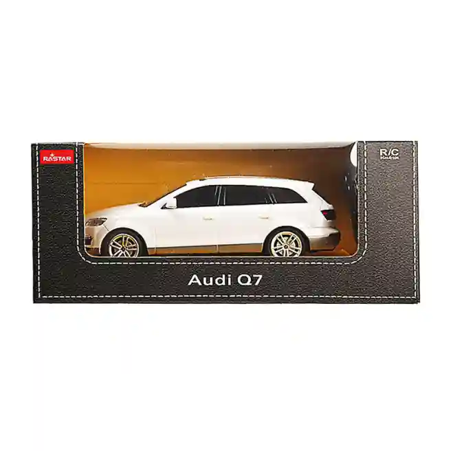 RS Masina cu telecomanda RASTAR 1:24 AUDI Q7, alba, cod 43602