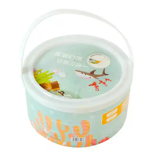 Pescuit magnetic din lemn, cod 135608