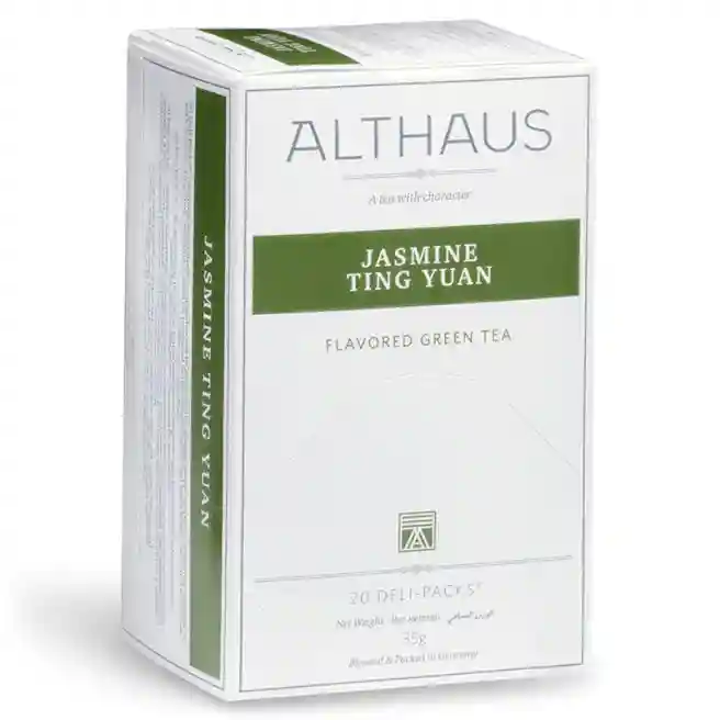 Ceai Althaus Jasminе Ting Yuan, verde cu jasmin, 20 x 1,75 gr.