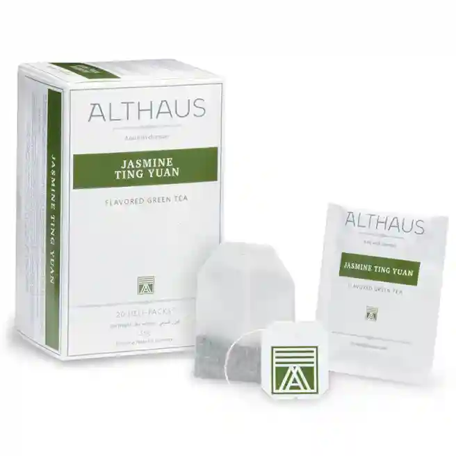 Ceai Althaus Jasminе Ting Yuan, verde cu jasmin, 20 x 1,75 gr.
