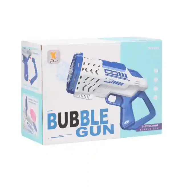 Pistol electric cu bule de săpun, albastru, cod 722038