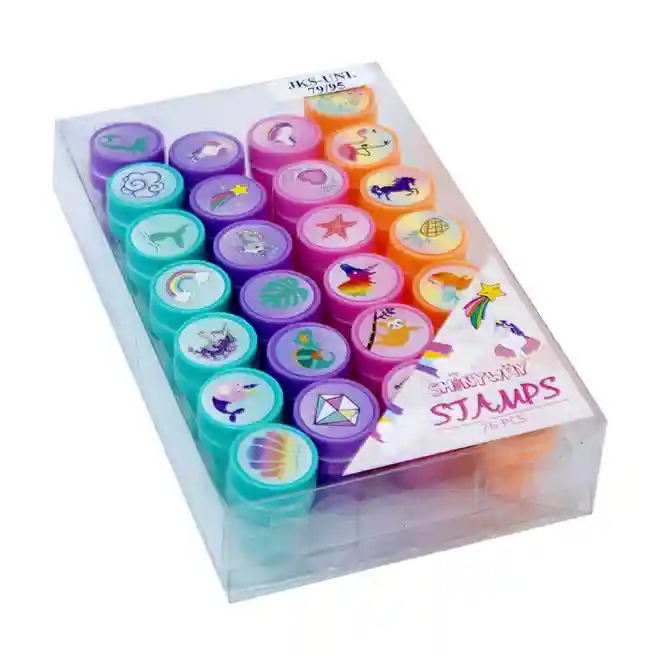 Set de stampile p/u copii "Pu fetite", 26 buc.
