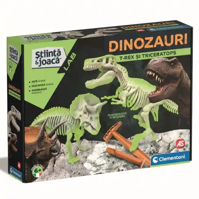 AS Setul de joaca - Dinozauri: T-Rex si triceratop, cod 51144