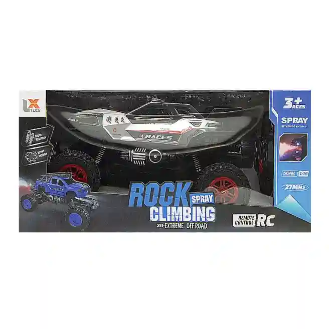 Машина 1:16 на п/у, аккум, USB, "Rock Spray Climbing" красная, код 732065
