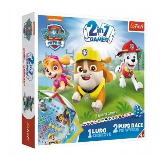 TF Joc de masa 2in1 "Ludo/Pups race Paw Patrol", cod 46356