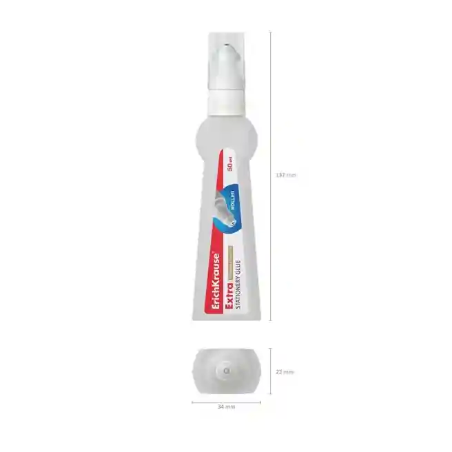 Adeziv cu bilă pentru birou, Erich Krause, 50ml