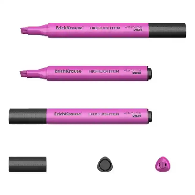 Textmarker ErichKrause V-17, roz