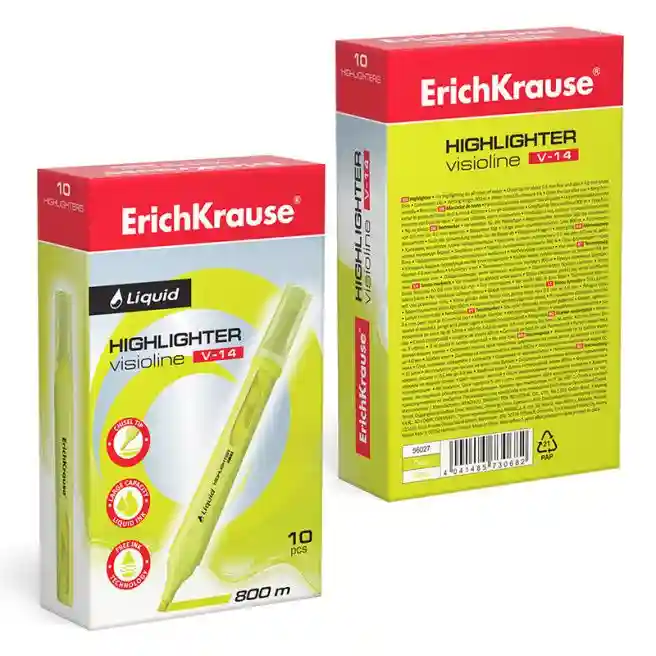 Textmarker ErichKrause V-14, galben