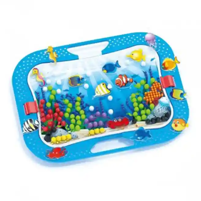 QC Mozaic Ocean Fun Quercetti, pesti+mozaic, cod 53568