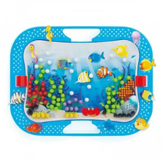 QC Mozaic Ocean Fun Quercetti, pesti+mozaic, cod 53568