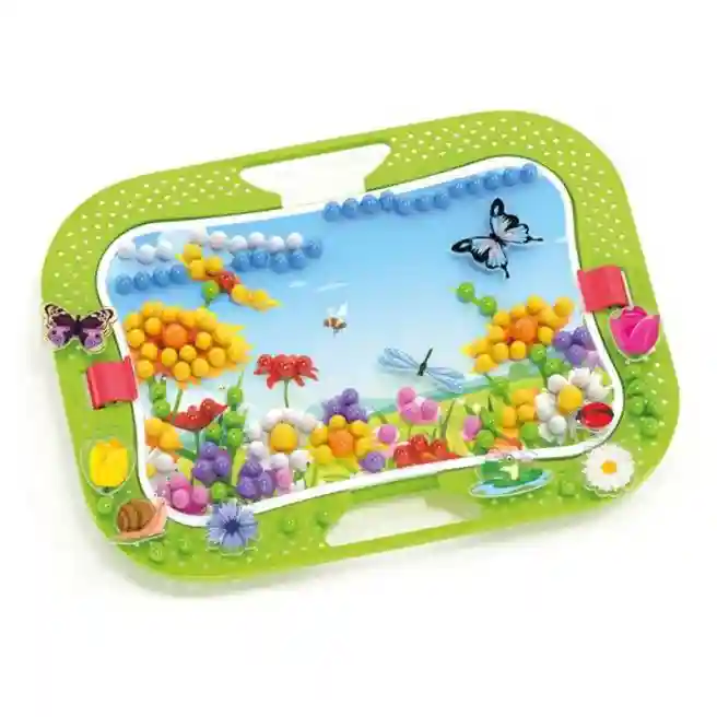 QC Mozaic Nature Fun Quercetti, insecte+mozaic, cod 53567