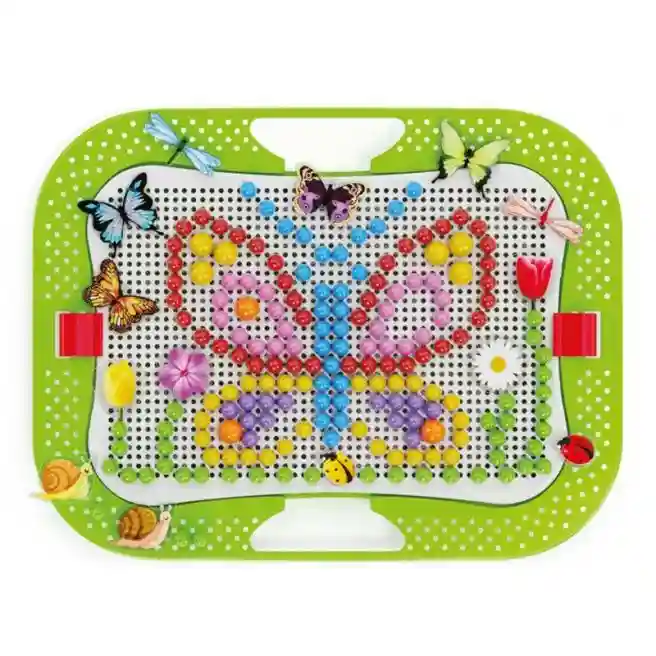QC Mozaic Nature Fun Quercetti, insecte+mozaic, cod 53567