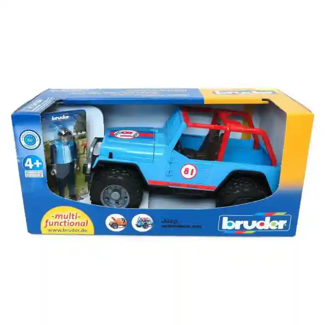 Внедорожник Jeep Cross с водителем, Bruder, код 42275