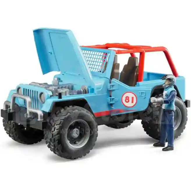 Внедорожник Jeep Cross с водителем, Bruder, код 42275
