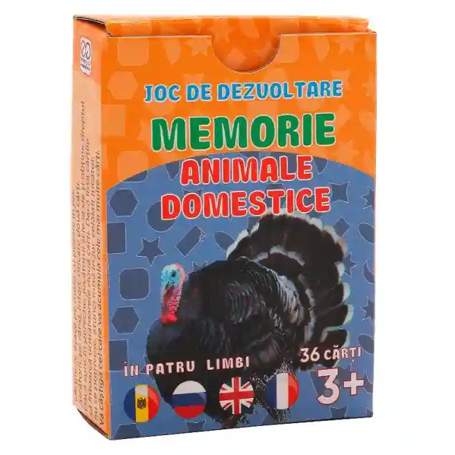 Joc de memorie. Animale domestice